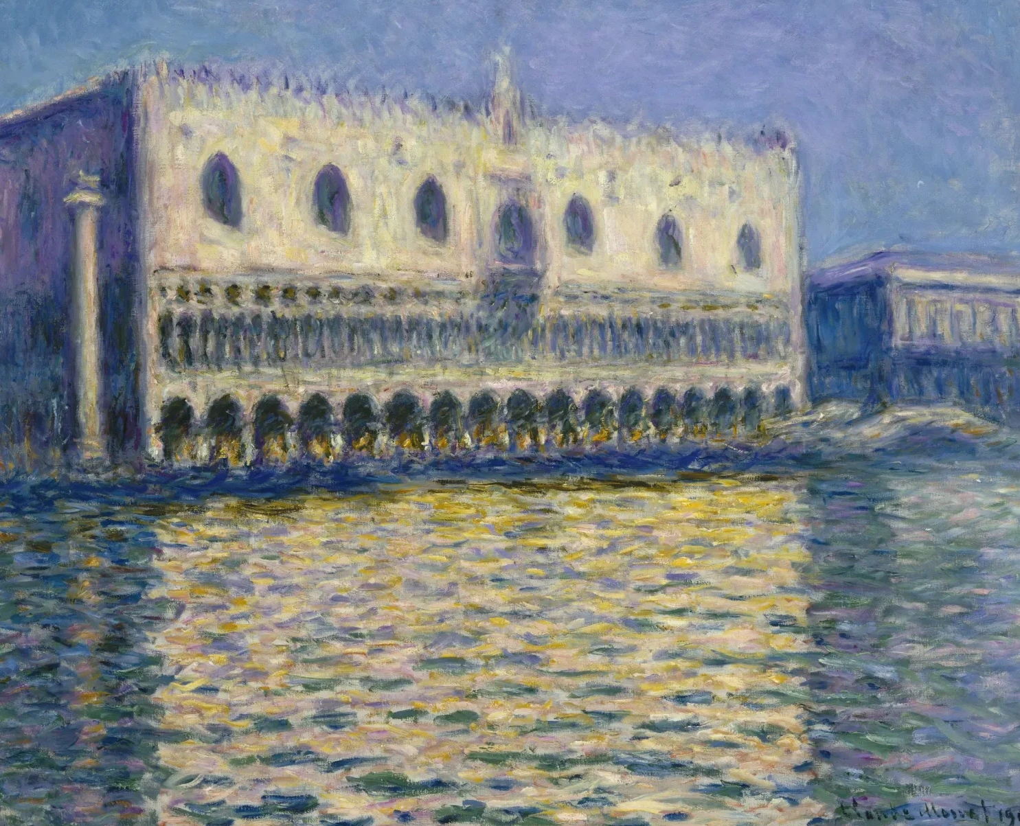 Le Palais des Doges, Claude Monet