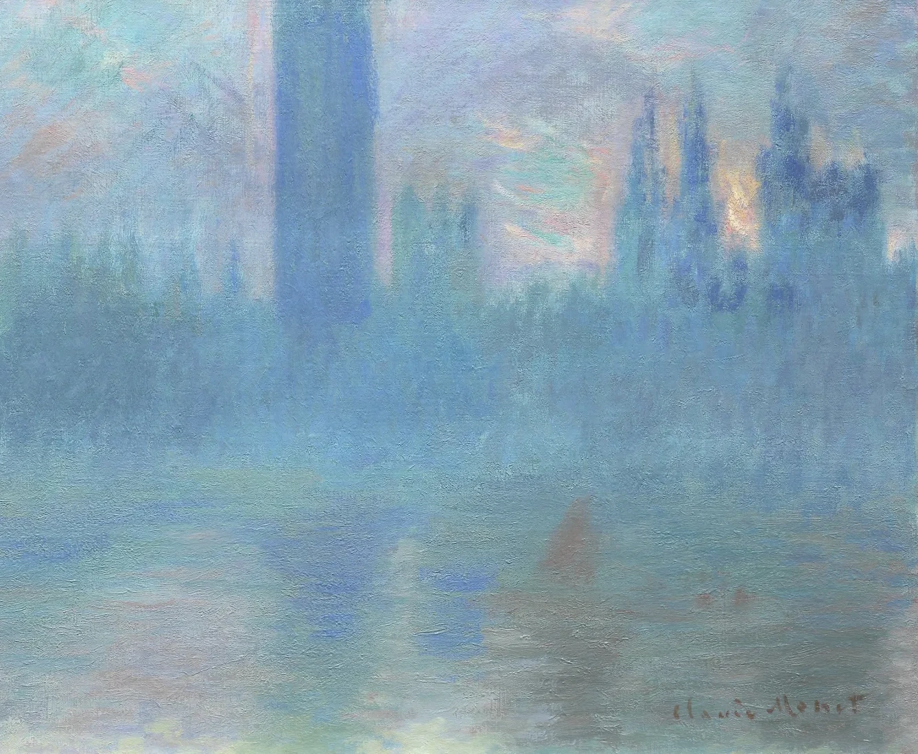 Le Parlement de Londres, Claude Monet