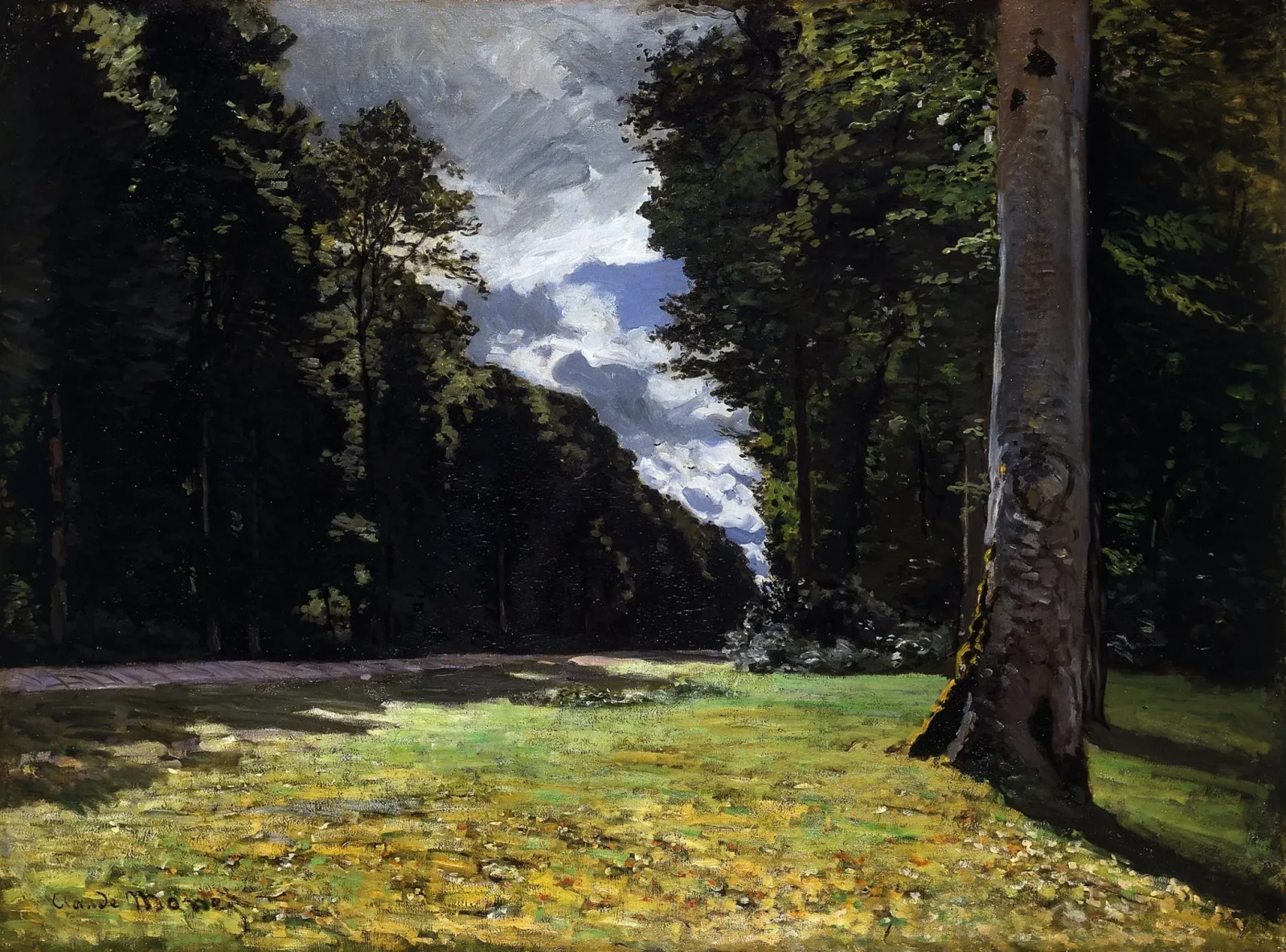 Le Pavé de Chailly dans la forêt de Fontainebleau, Claude Monet