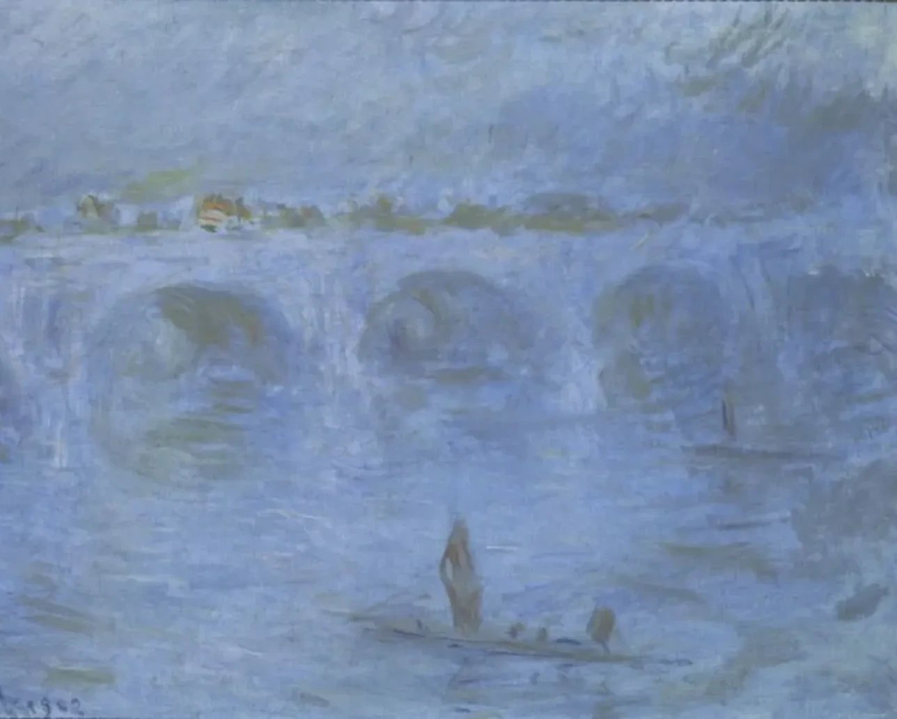 Le pont de Waterloo, Londres, Claude Monet