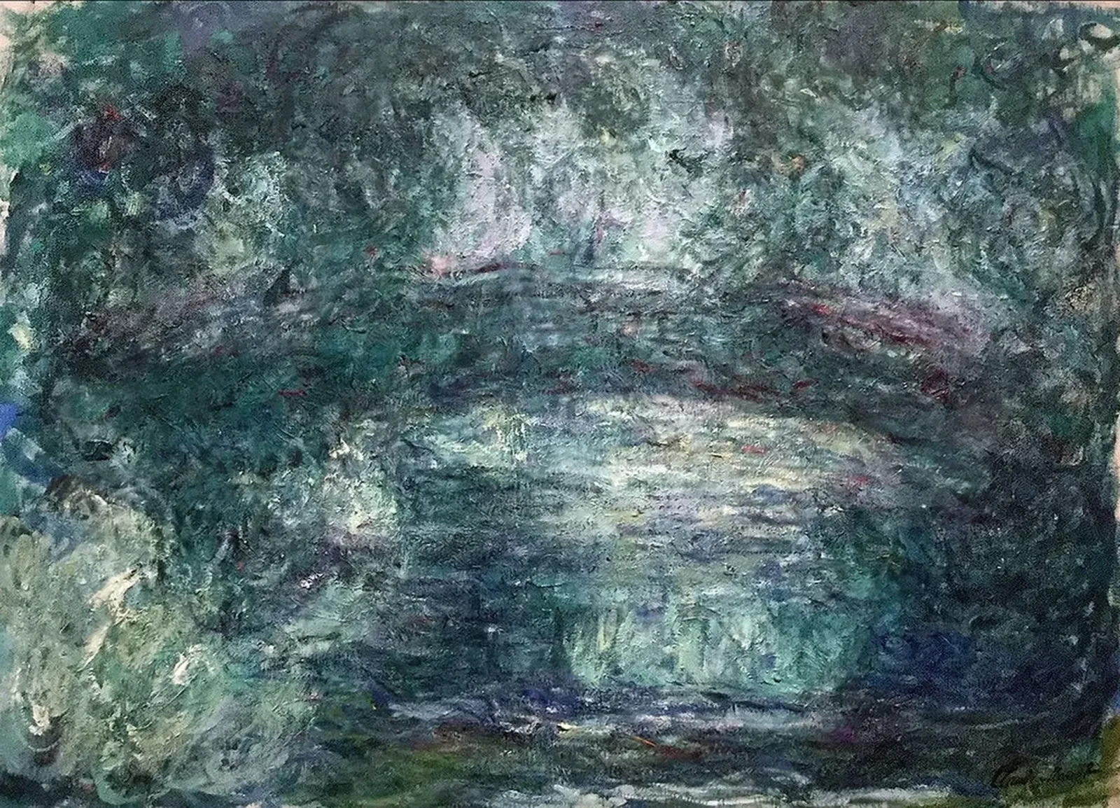 Le pont japonais, Claude Monet