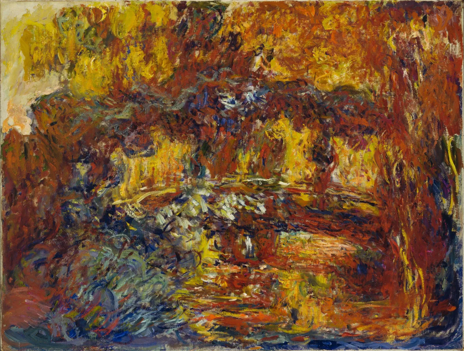 Le Pont japonais, Claude Monet
