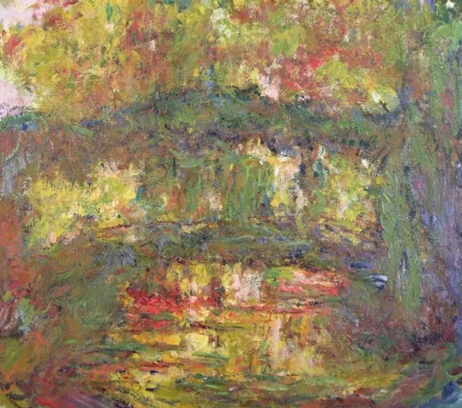 Le pont japonais, Claude Monet