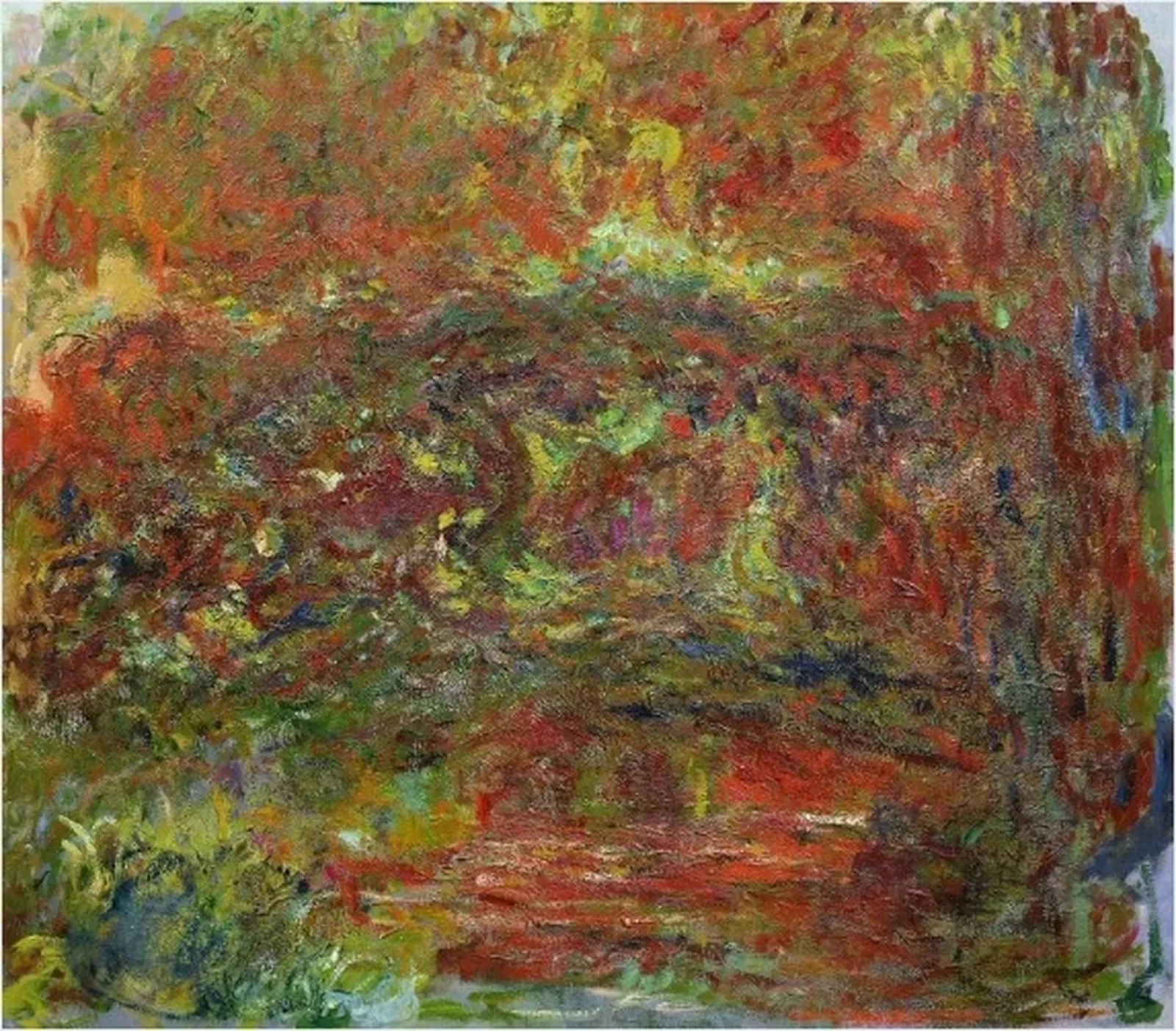 Le pont japonais, Claude Monet