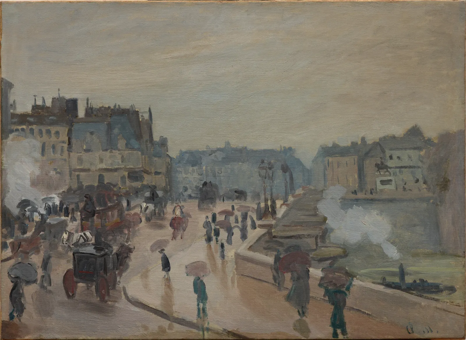 Le Pont Neuf, Claude Monet