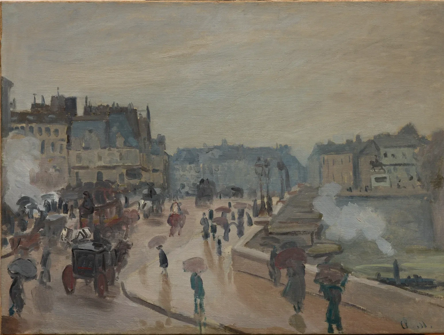 Le Pont Neuf, Claude Monet