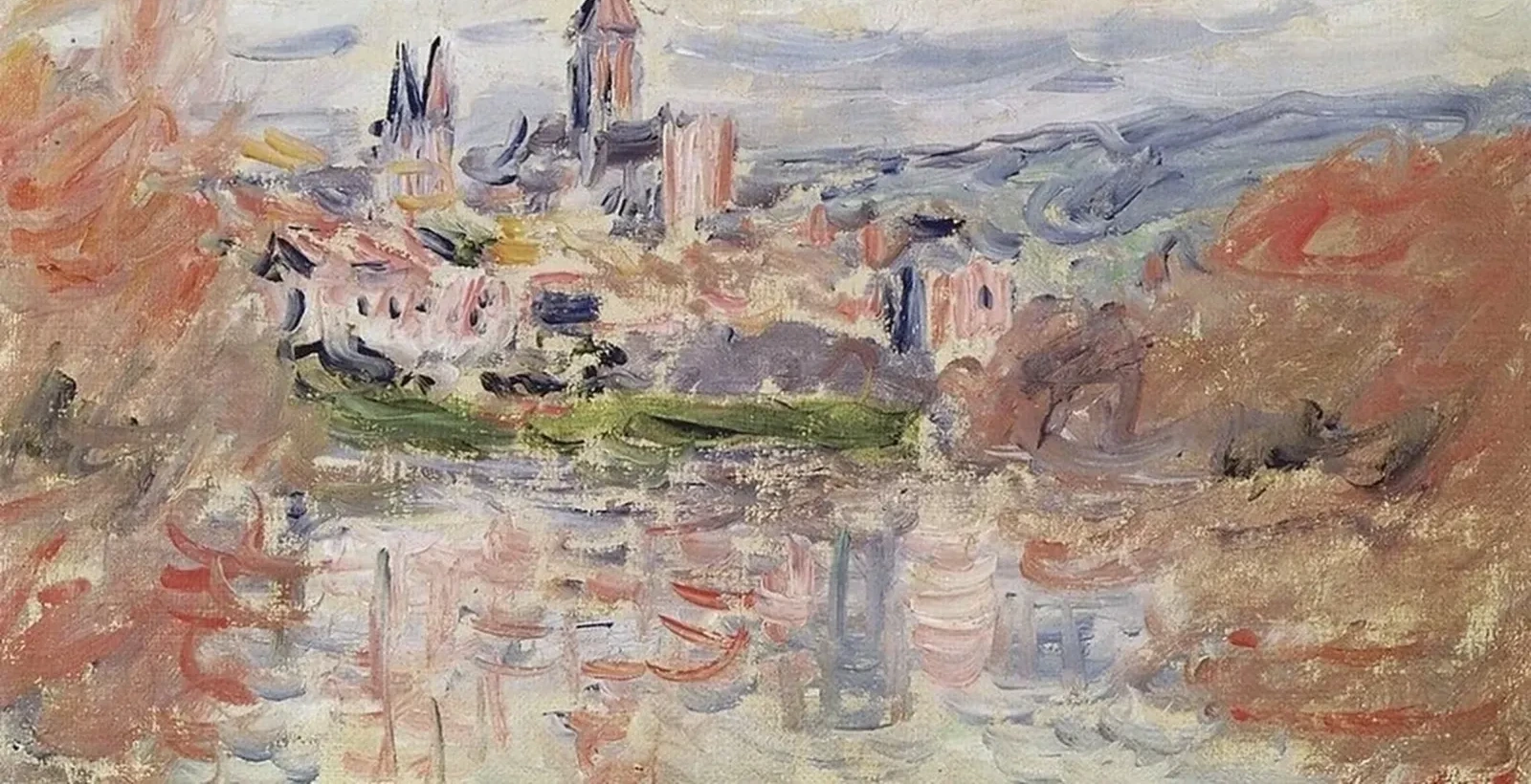 Le Village de Vétheuil, Claude Monet