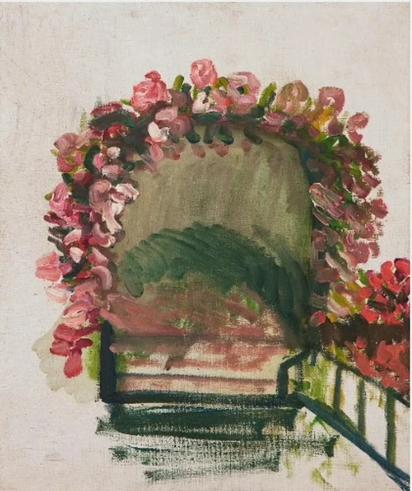 Les arceaux de roses, Giverny, Claude Monet