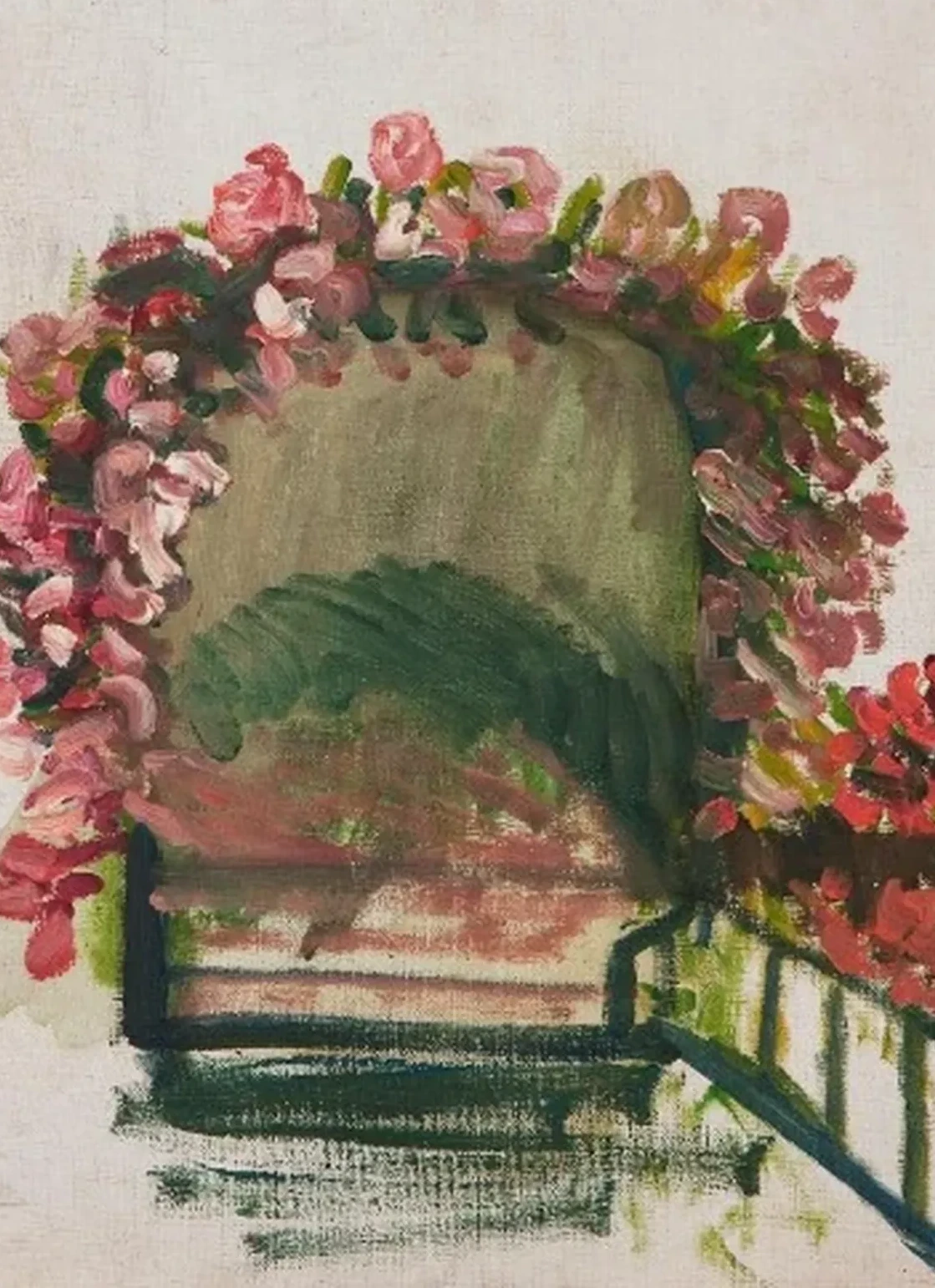 Les arceaux de roses, Giverny, Claude Monet