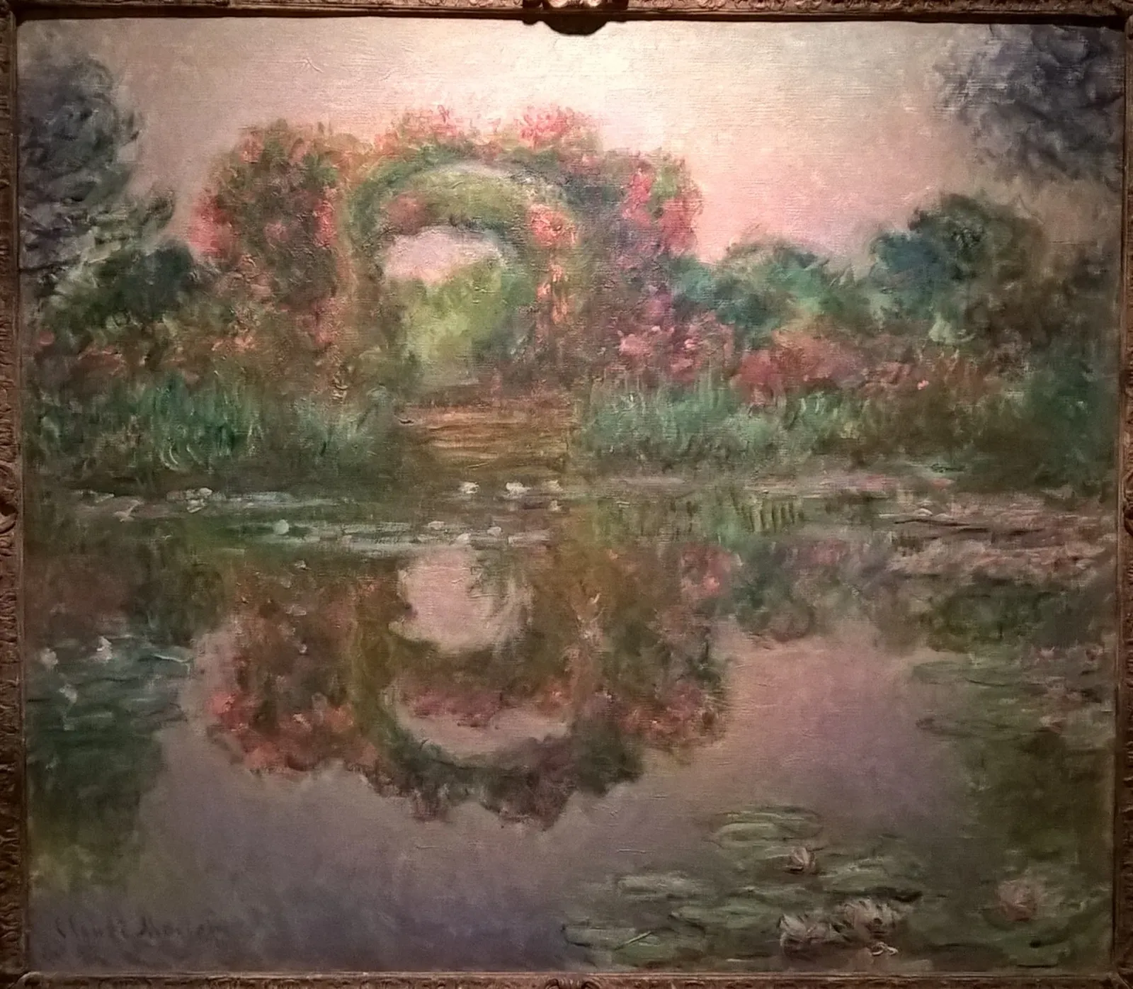 Les arceaux fleuris, Giverny, Claude Monet