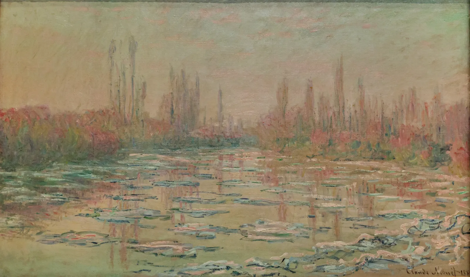 Les Glaçons, Claude Monet