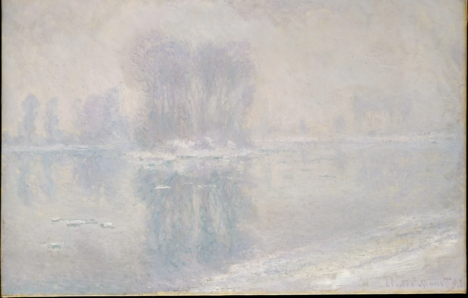 Les Glaçons, Claude Monet