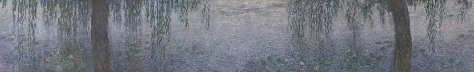 Les Nymphéas - Matin Clair avec Saules, Claude Monet