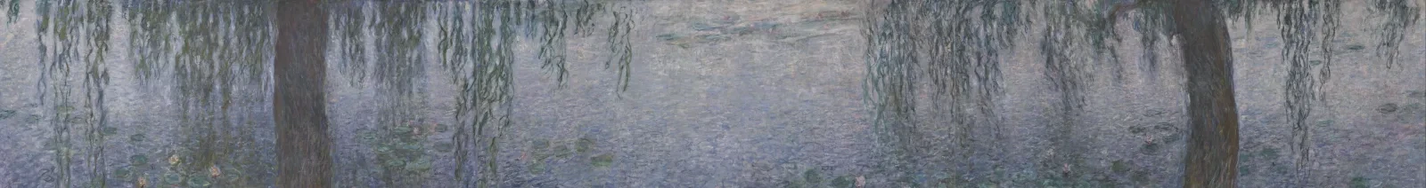 Les Nymphéas - Matin Clair avec Saules, Claude Monet