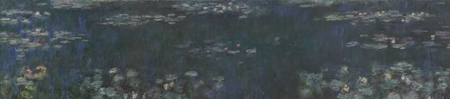 Les Nymphéas : Reflets verts, Claude Monet