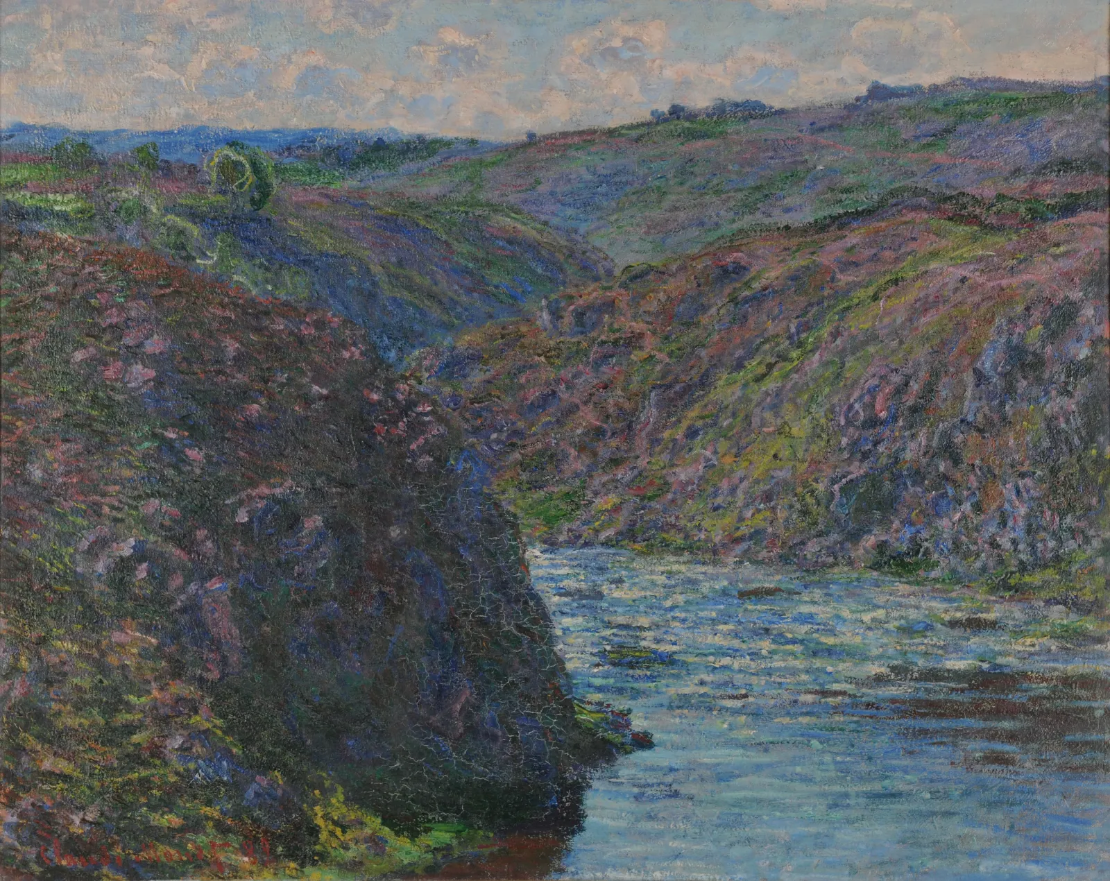 Les Ravins de la Creuse, Claude Monet