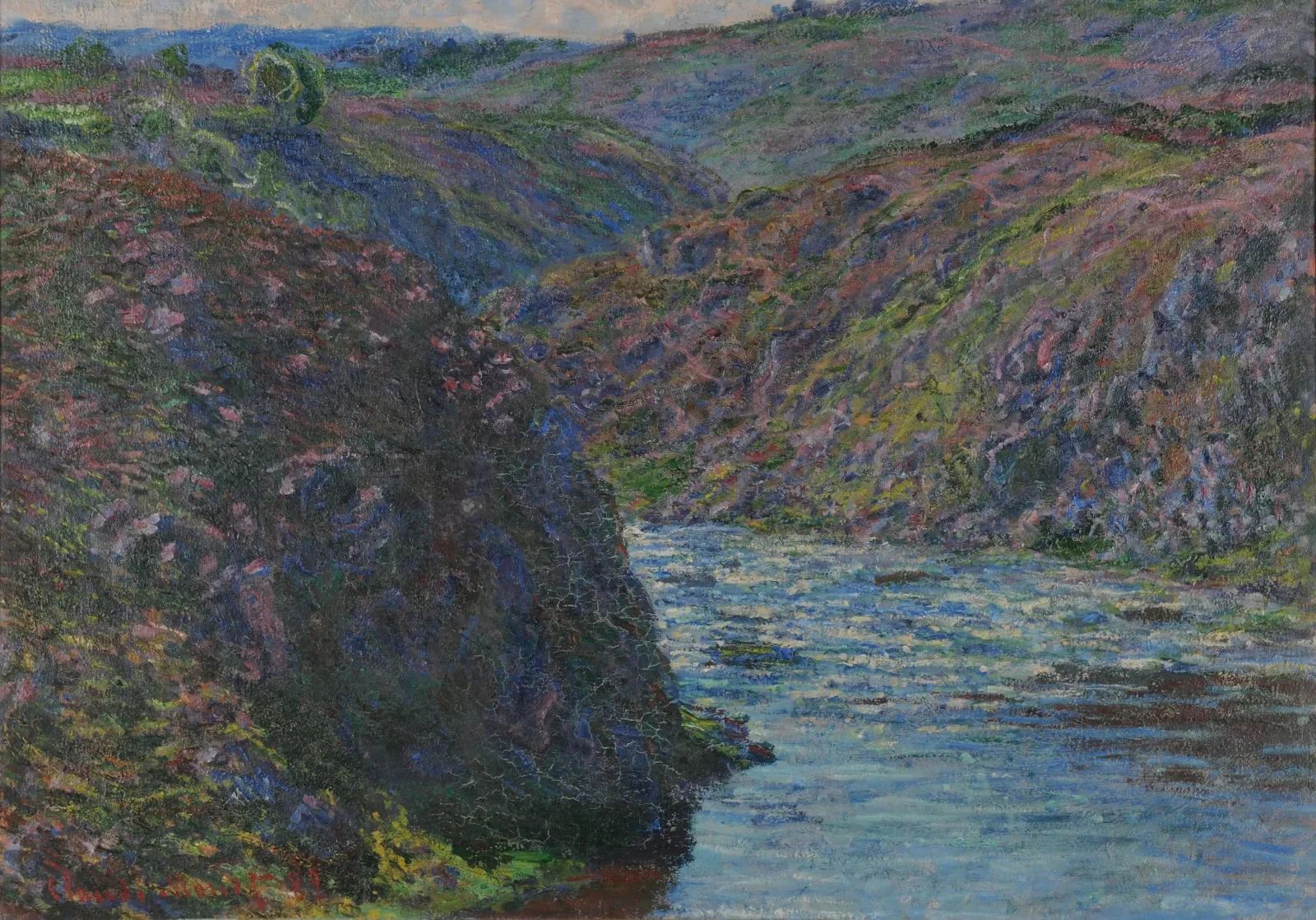 Les Ravins de la Creuse, Claude Monet