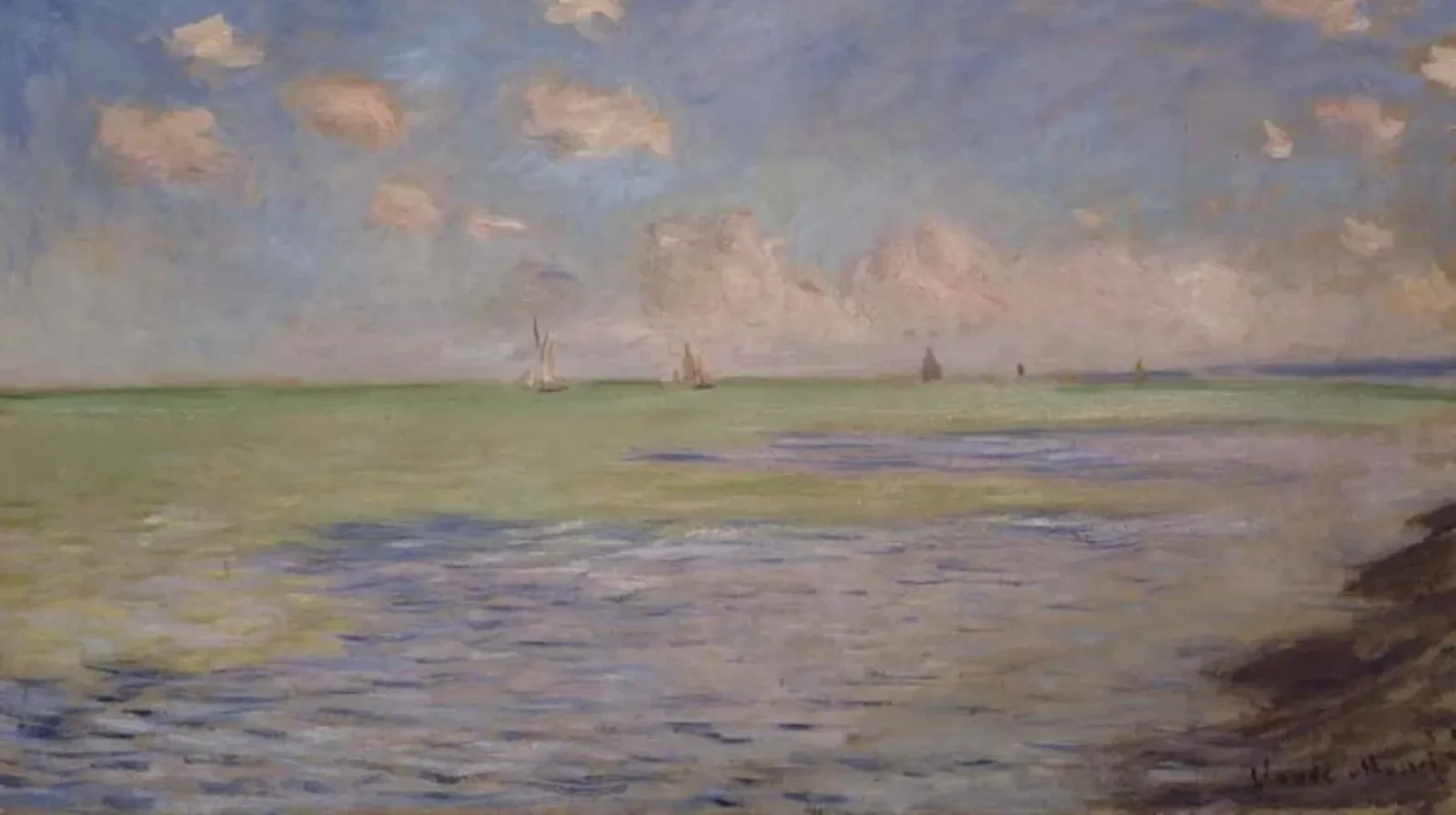 Marine à Pourville, Claude Monet