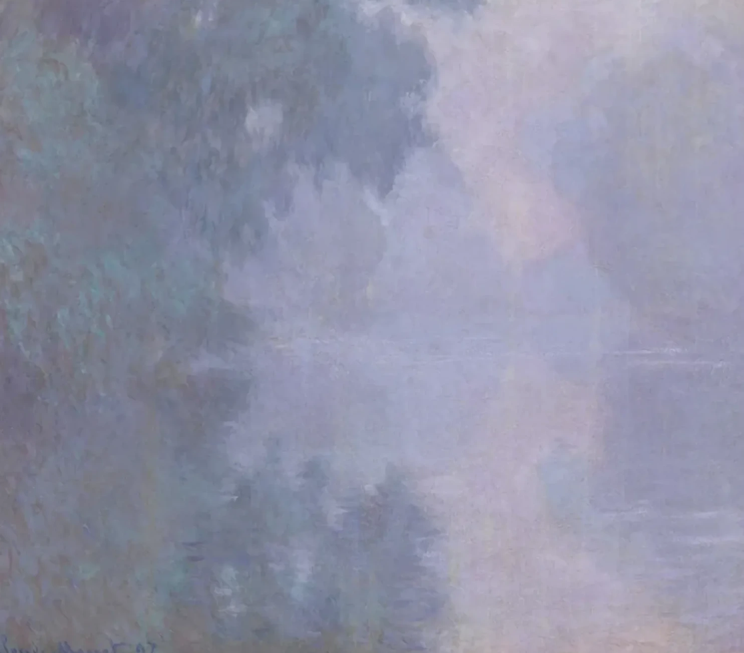 Matinée sur la Seine, Claude Monet