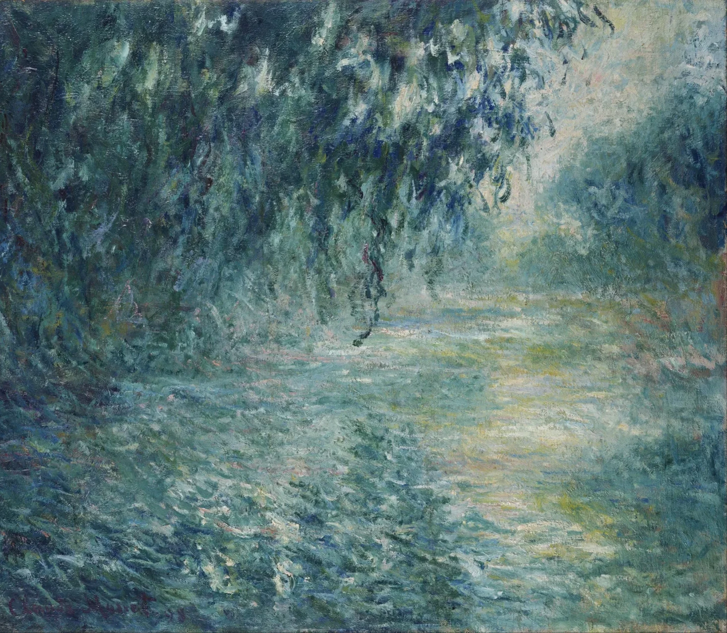 Matinée sur la Seine, temps de pluie, Claude Monet