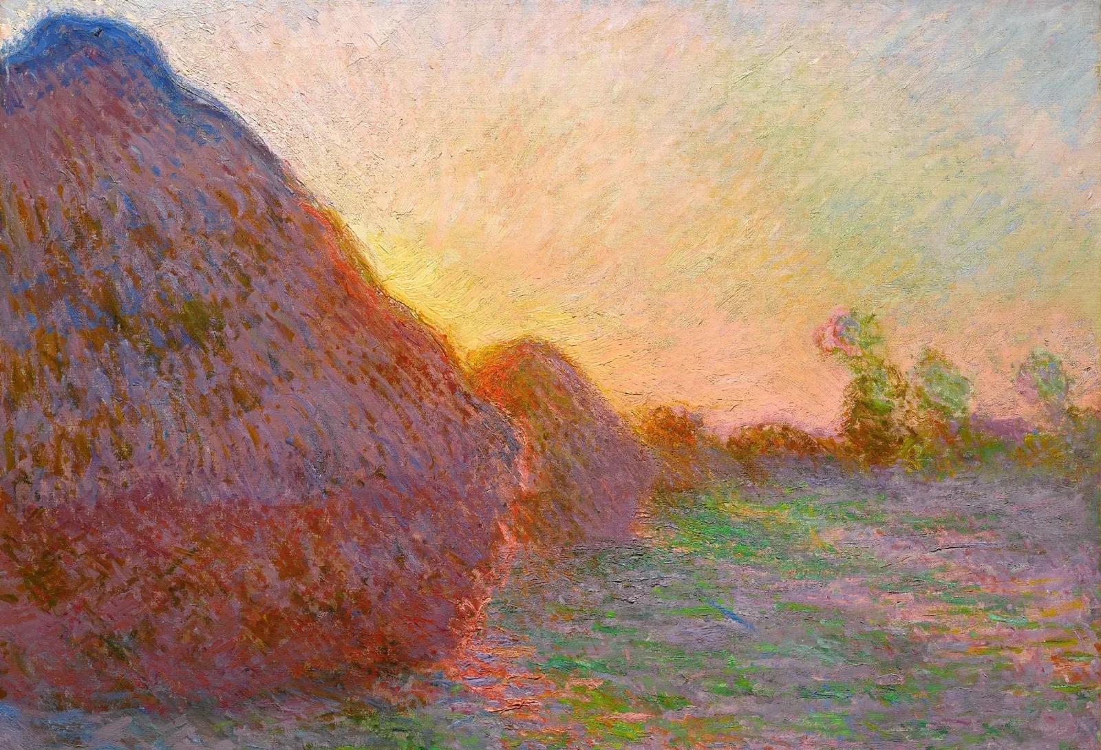 Meules, Claude Monet