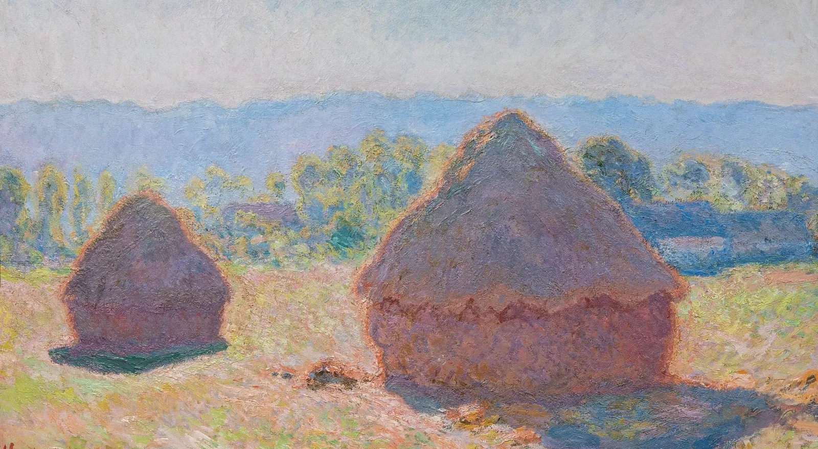 Meules, grand soleil, Claude Monet