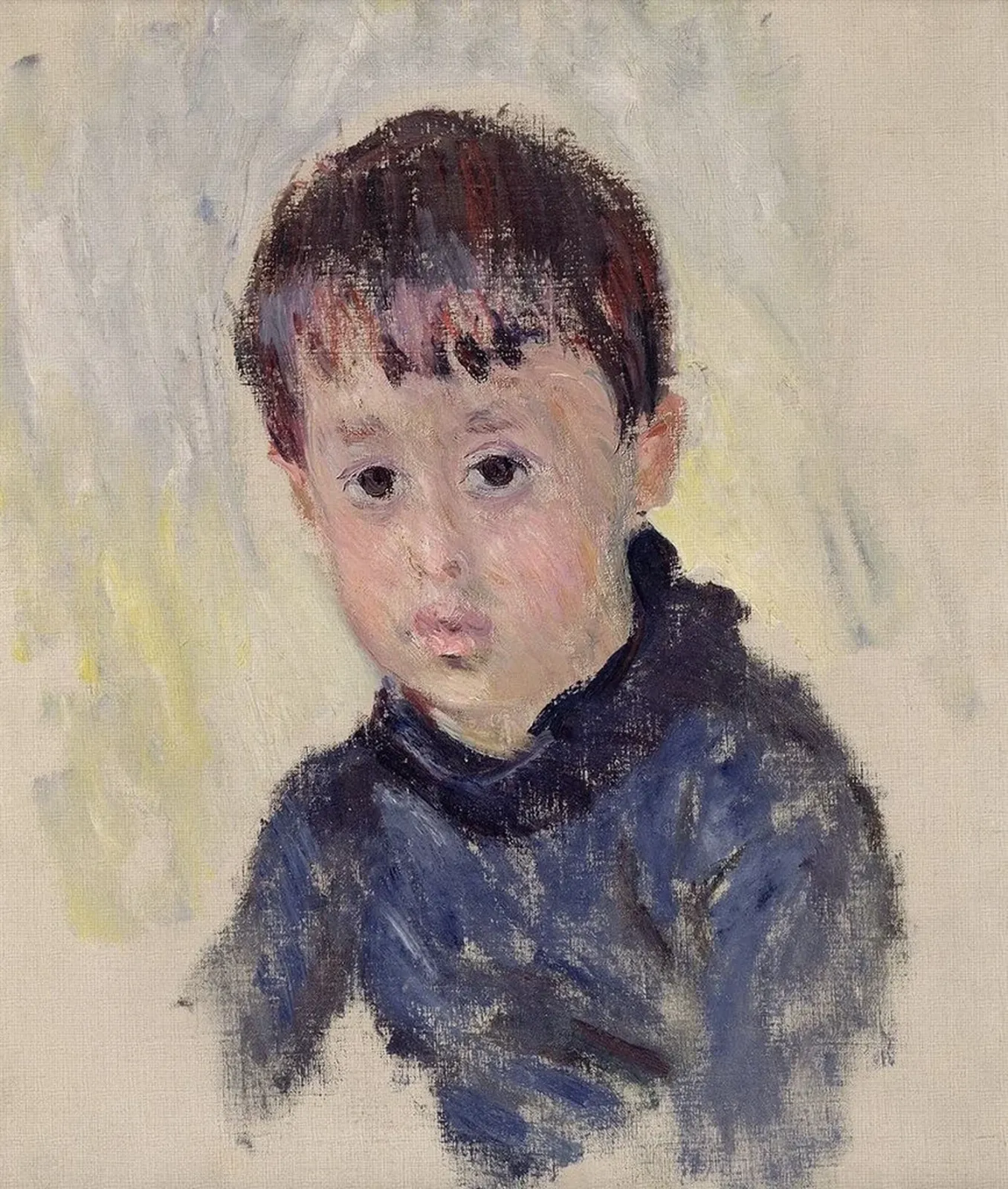 Michel Monet au chandail bleu, Claude Monet