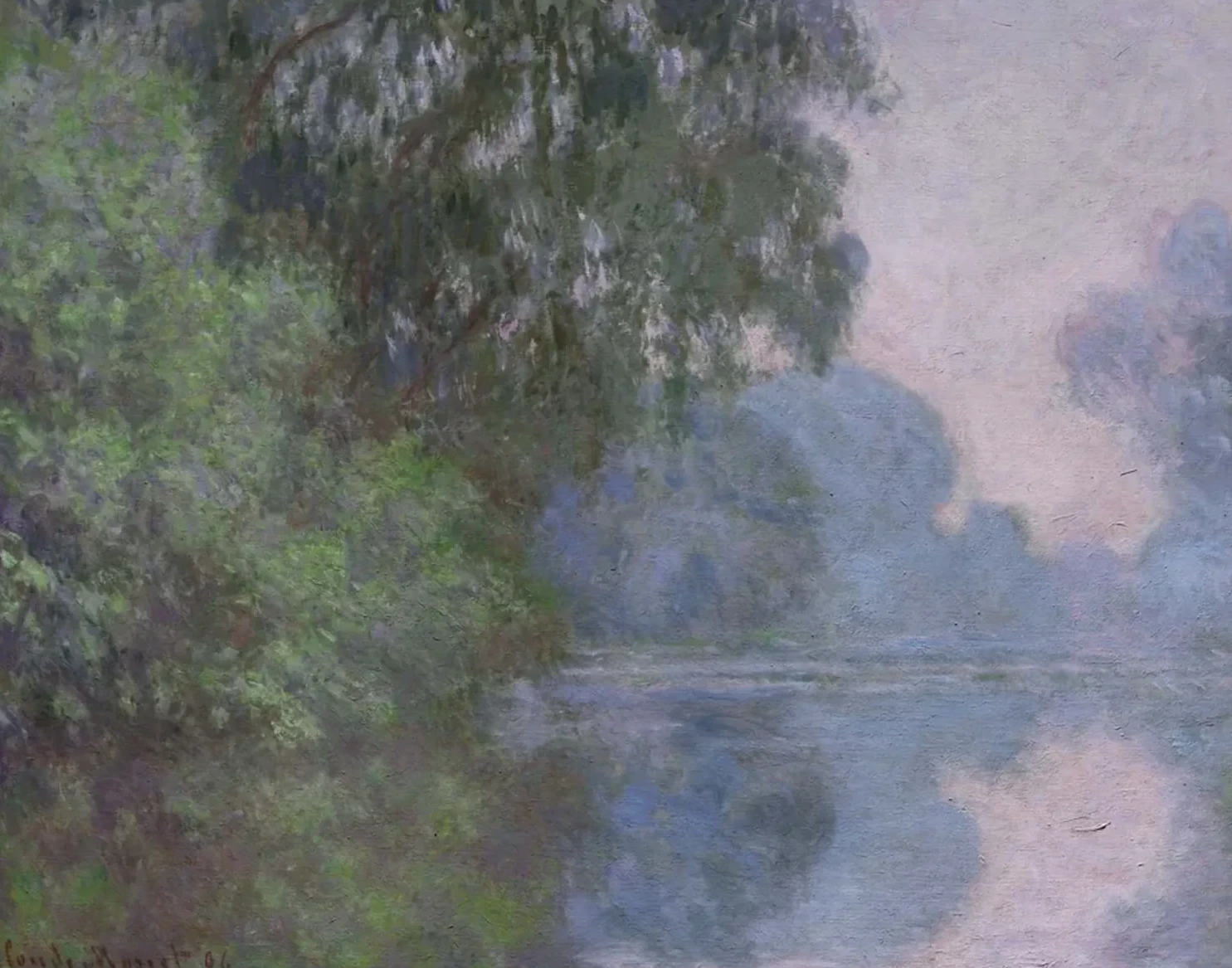 Morning on the Seine, near Giverny, Claude Monet