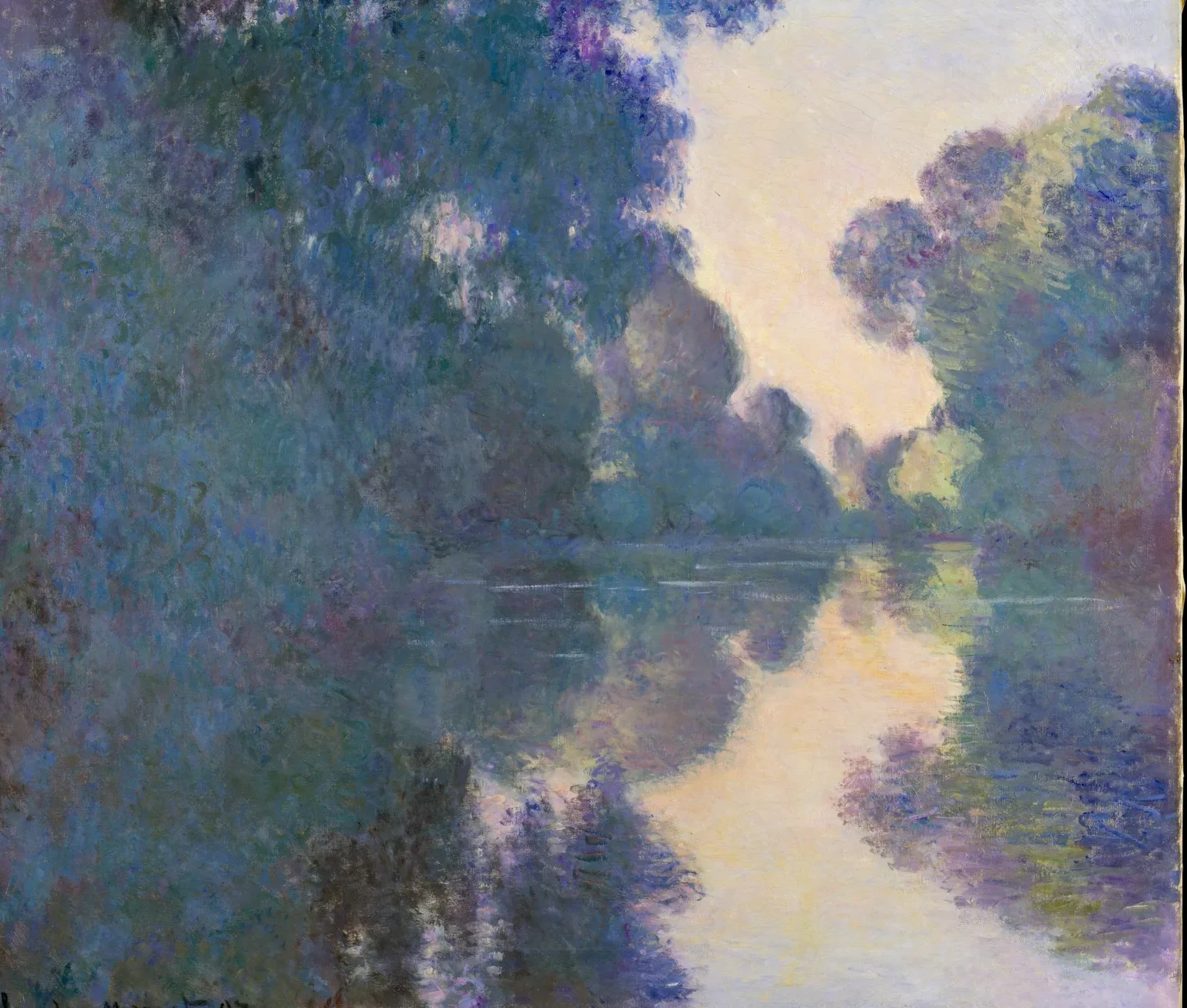 Morning on the Seine near Giverny, Claude Monet