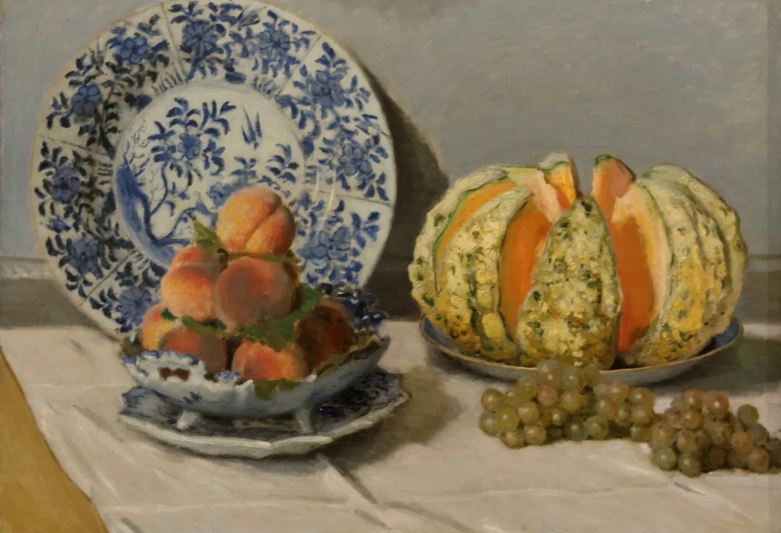 Nature morte au melon, Claude Monet