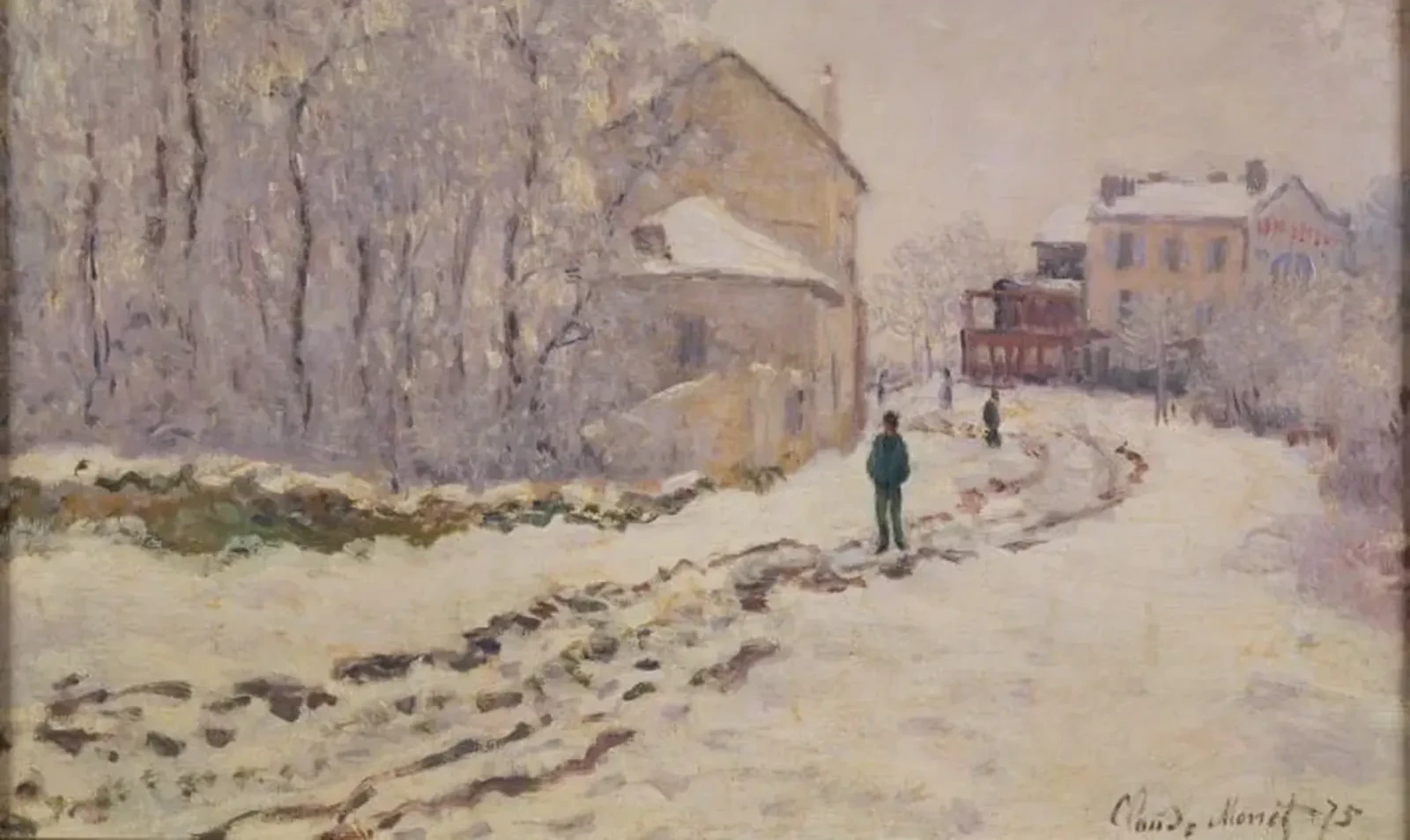 Neige à Argenteuil, Claude Monet