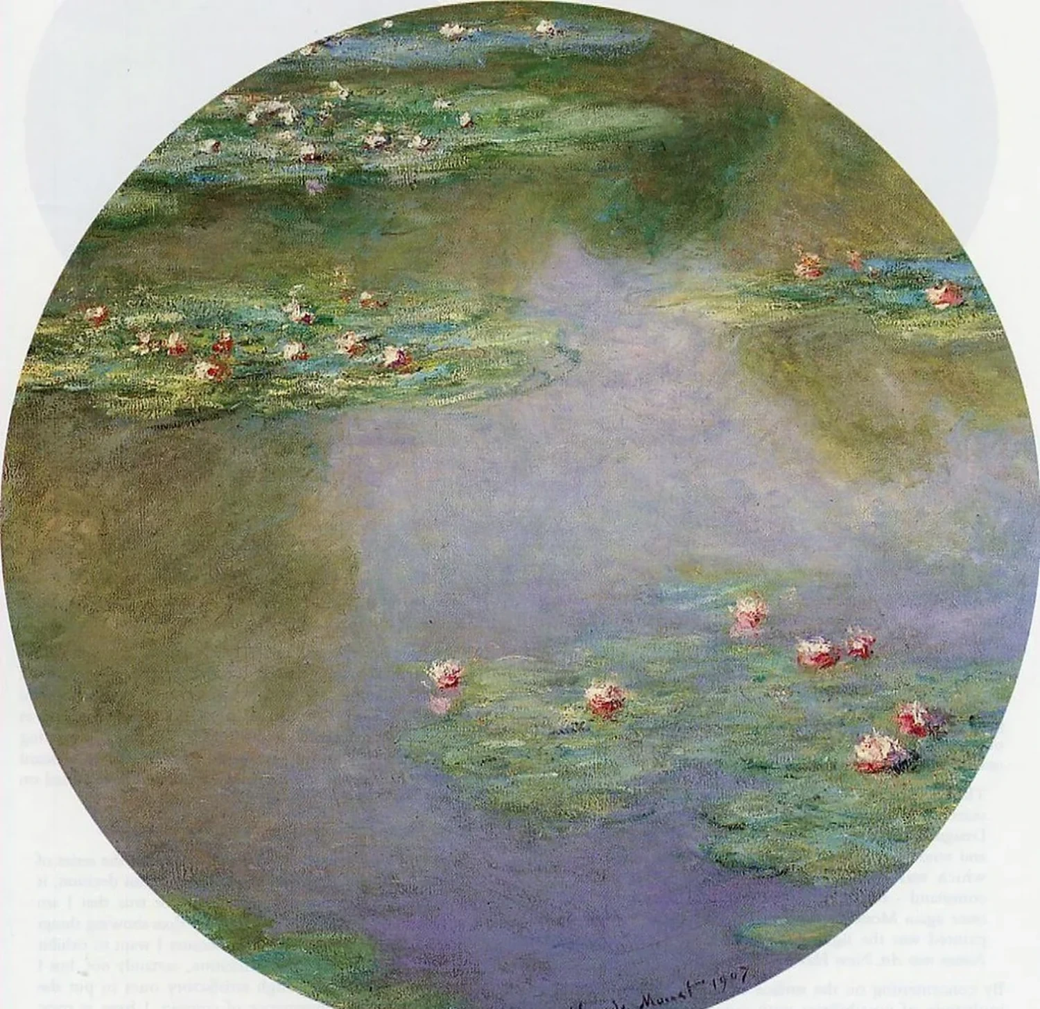 Nymphéas, Claude Monet