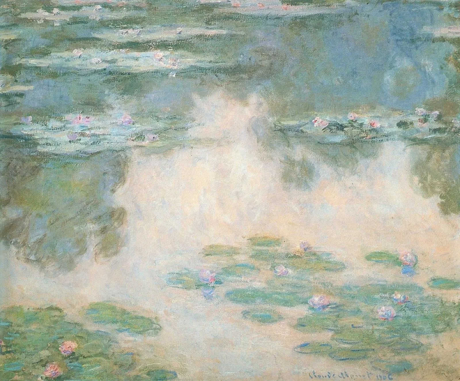 Nymphéas, Claude Monet