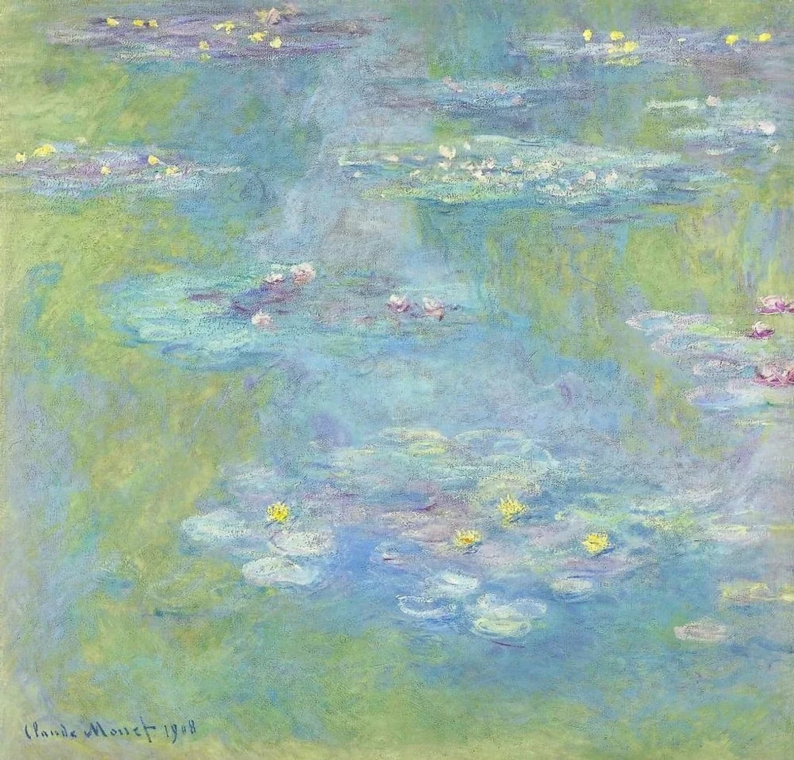 Nymphéas, Claude Monet