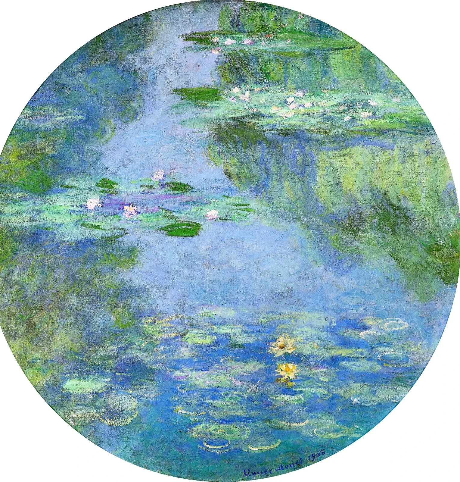 Nymphéas, Claude Monet