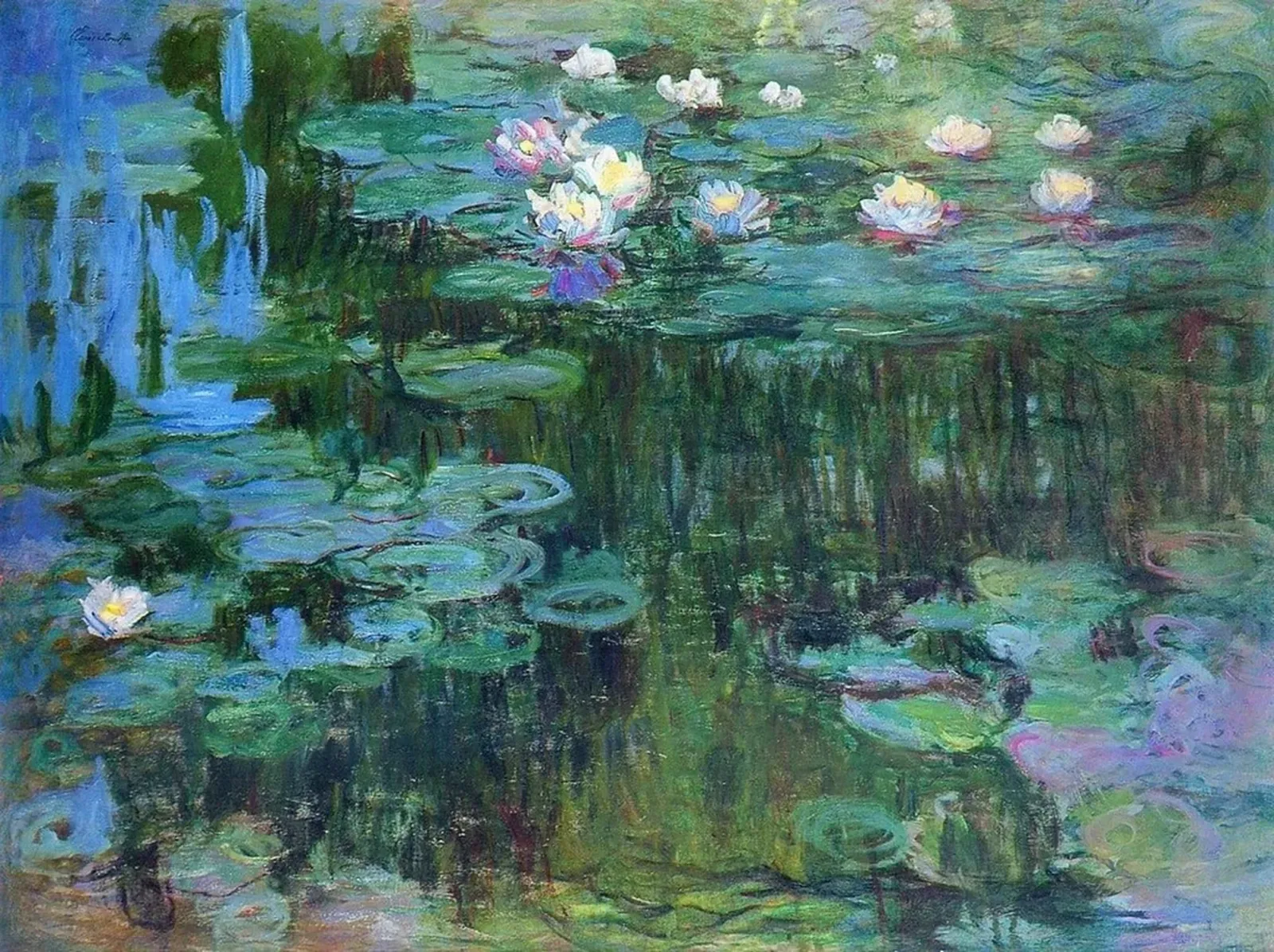 Nymphéas, Claude Monet