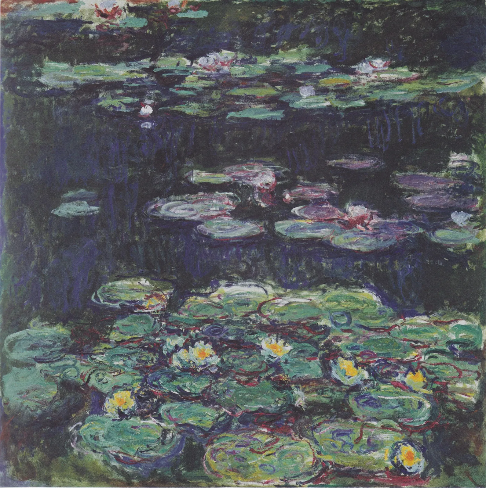 Nymphéas blancs et jaunes, Claude Monet