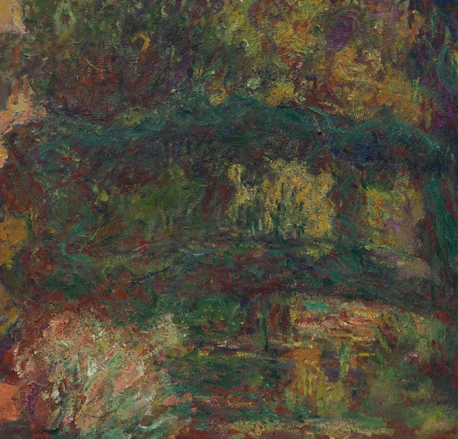 Nymphéas, Japanese Bridge, Claude Monet