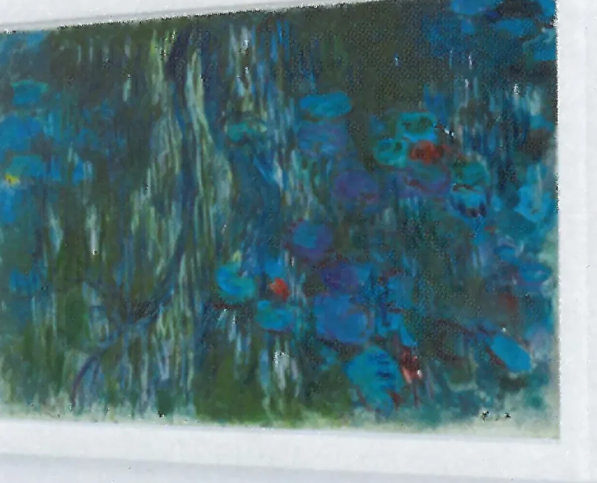 Nymphéas, reflets de saules pleureurs, Claude Monet