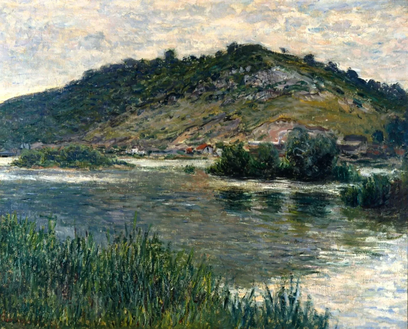 Paysage à Port-Villez, Claude Monet