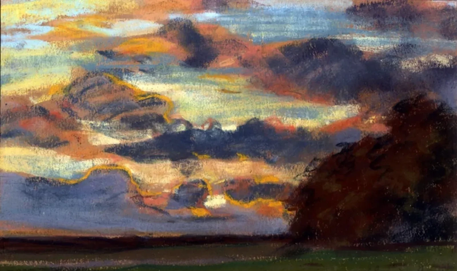 Paysage, Claude Monet