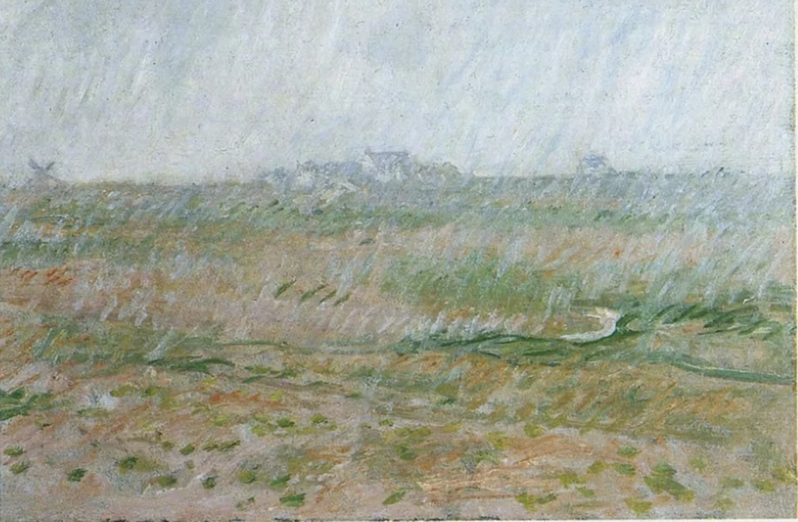 Pluie à Belle-Île, Claude Monet