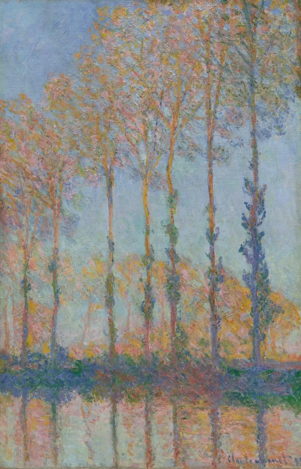 Poplars on the Bank of the Epte River, Claude Monet