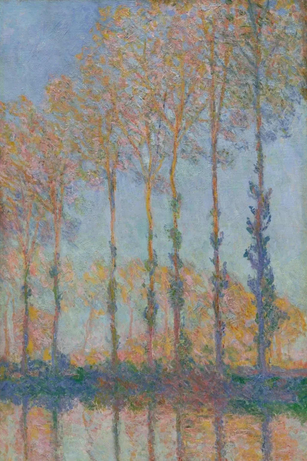 Poplars on the Bank of the Epte River, Claude Monet