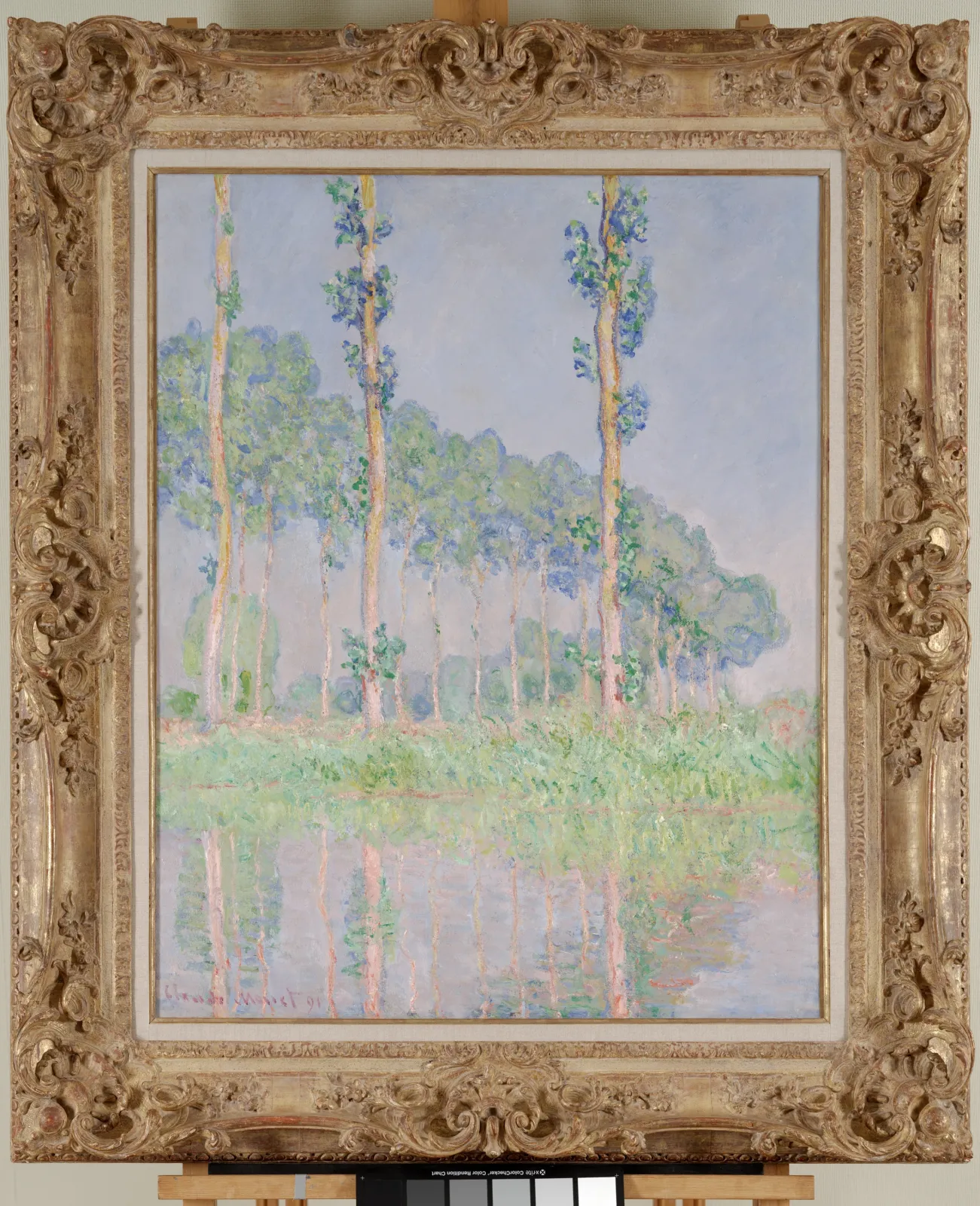 Poplars, Pink Effect, Claude Monet