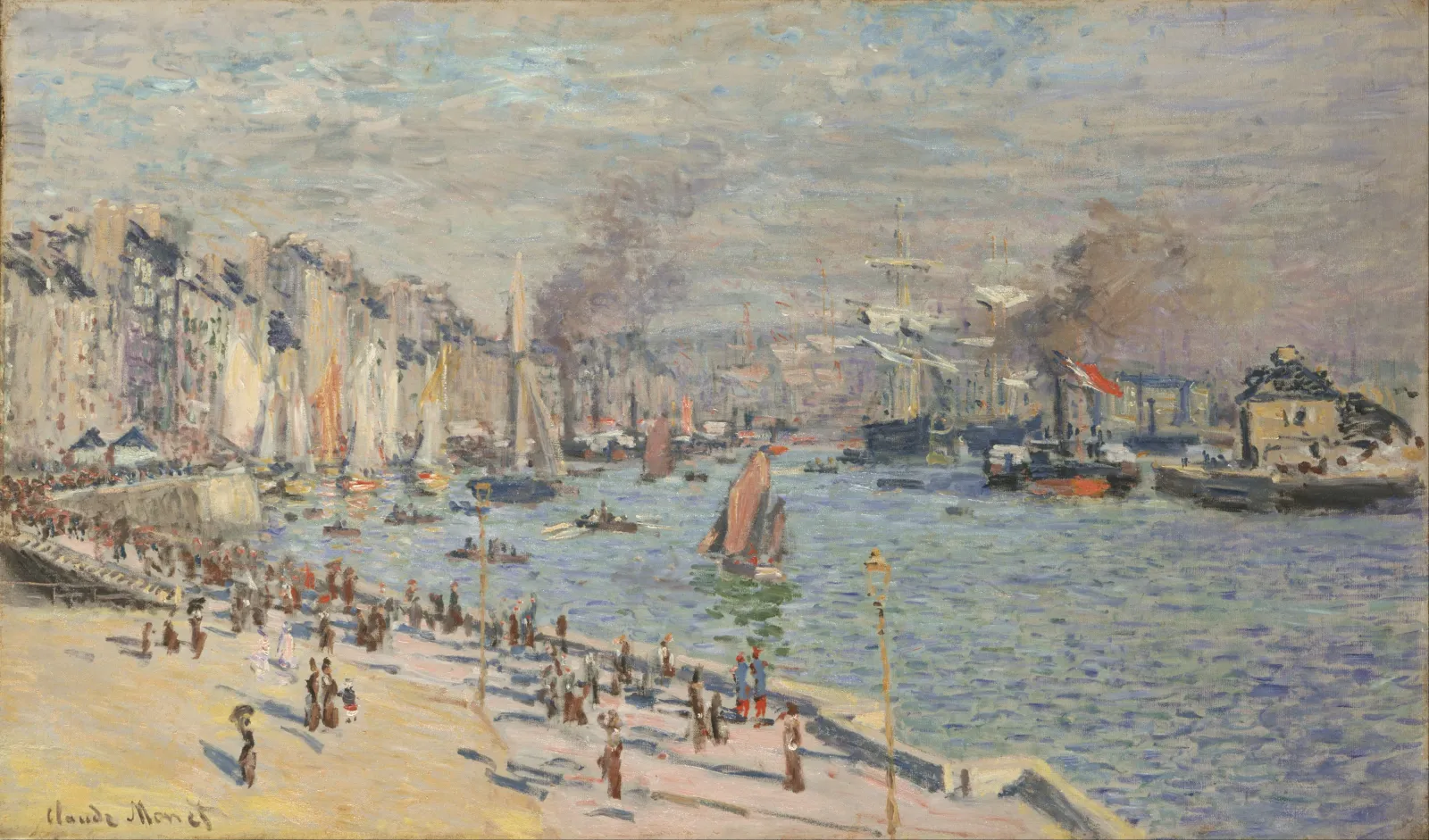 Port of Le Havre, Claude Monet