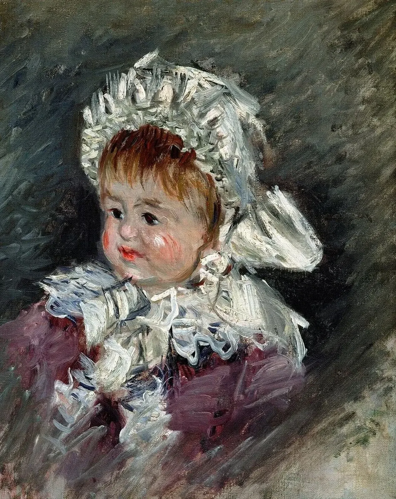 Portrait de Michel Monet bébé, Claude Monet