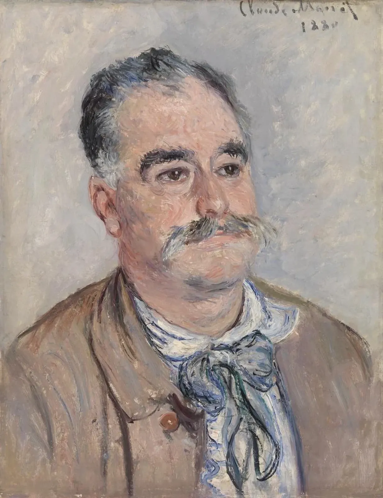 Portrait de Monsieur Coqueret (père), Claude Monet