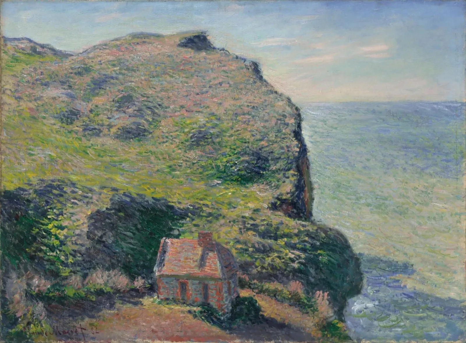 Poste de douaniers, Claude Monet