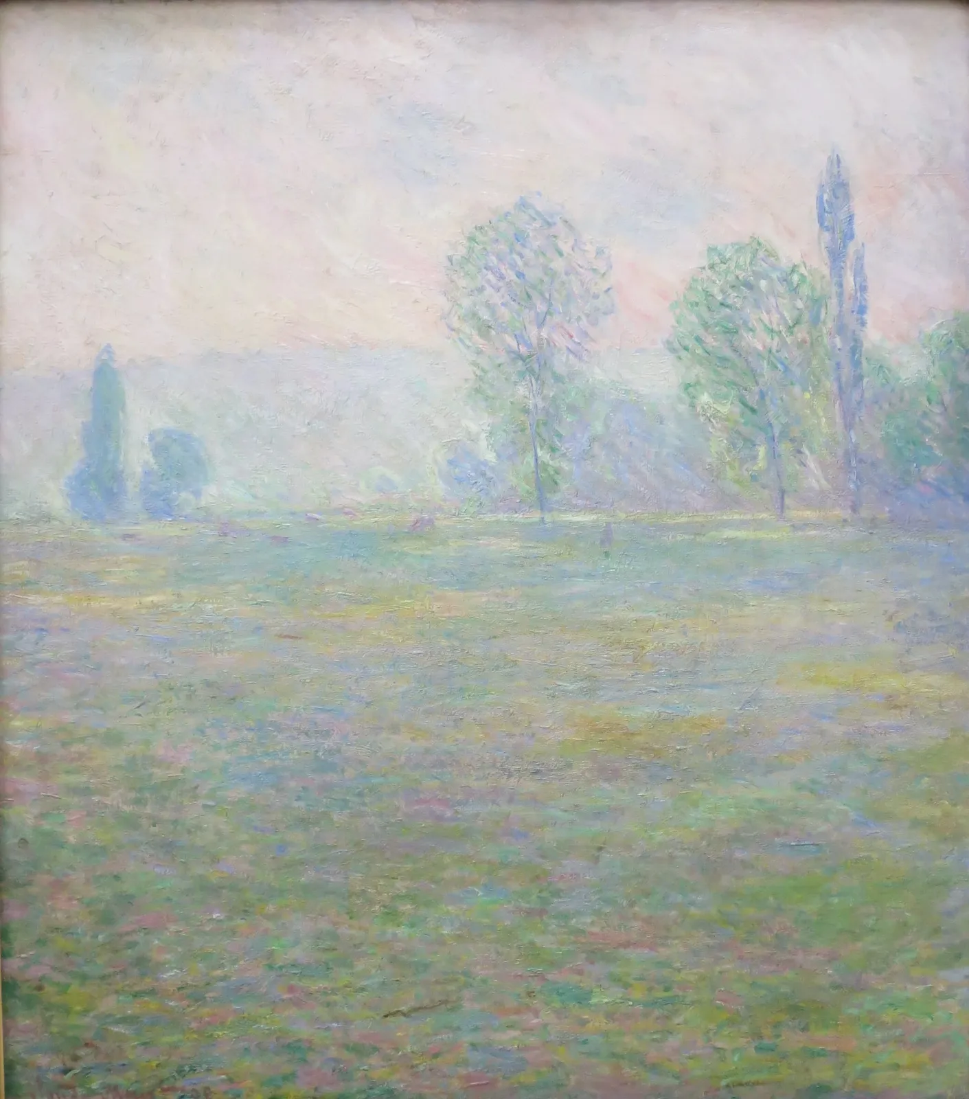 Prés à Giverny, Claude Monet